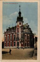 Svitavy, Zwittau; Volksbibliothek. Verlag K. F. Weiss / library