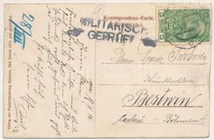 1915 Vatra Dornei, Dornavátra, Bad Dorna-Watra (Bukovina, Bucovina, Bukowina); Städtisches Electrici...