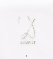 Drasche Kolozsvár emlék hamutál, jelzett, kopással, 9x9 cm