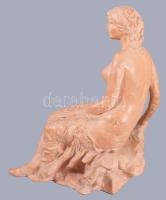 Trischler Ferenc (1945-): Női akt. Jelzett, m: 28 cm