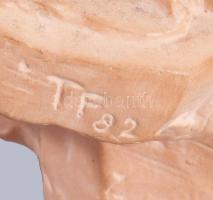 Trischler Ferenc (1945-): Női akt. Jelzett, m: 28 cm