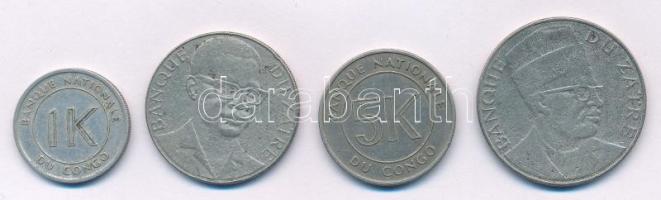 Kongói DK 1967. 1L Al + 5M Cu-Ni + Zaire 1973. 10M Ni + 20M Ni T:XF-F
Congo DR 1967. 1 Likuta Al + ...