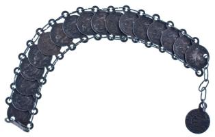 DN 18db elefántos érme fülekkel, karkötővé alakítva T:XF-VF