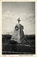 Uzsok Hungarian-Polish border monument (EK)