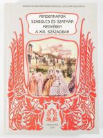 Nagy Ferenc (szerk.): Mindennapok Szabolcs és Szatmár megyében a XIX. században. (Forrás- és szemelvénygyűjtemény). Szabolcs-Szatmár-Bereg Megyei Levéltár Kiadványai II. Közlemények, 18. Nyíregyháza, 2000. Megjelent 500 példányban. Kiadói kartonált kötés, jó állapotban.