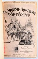 A Magyar Nemzet Története I. köt.: Magyarország a királyság megalapításáig. Szerk.: Szilágyi Sándor. Vaszary Kolos bevetésével. Írták: Fröhlich Róbert, Kuzsinszky Bálint, Nagy Géza, Marczali Henrik. Bp., 1895, Athenaeum. Gazdag képanyaggal illusztrált. Bekötött eredeti elülső papírborítóval. Korabeli átkötött félvászon-kötésben, kopott borítóval, sérült gerinccel, laza, kissé sérült kötéssel.