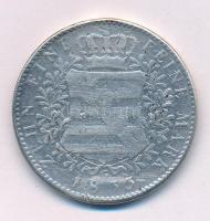 Német Államok / Szászország 1833G Konvenciós Tallér (1/10M) Ag "I. Antal" (27,17g) T:F ph, kis fülnyom, ü. German States / Saxony 1833G Conventionsthaler (1/10 Mark) Ag "Anton I" (27,17g) C:F edge error, small earmark, ding Krause KM#1120