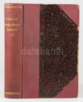 cca 1900-1910 Válogatott sakk-mester játszmák I-II. rész. Kézzel írt sakk játszma-gyűjtemény. A köny...