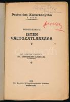 Kierkegaard S.: Isten változatlansága. Protestáns Kultúrkönyvtár 3. szám. Békéscsaba, 1929, Ev. Egyh...
