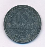 Szerbia / Német megszállás 1943BP 10D Zn T:AU Serbia / German occupation 1943BP 10 Dinara Zn C:AU Krause KM#33