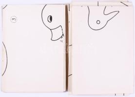 Gönczy Miklósné: Játékok textilből. Kis technikus könyvtár. + Játékok textilből. 21 féle szabásminta...