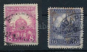 1926 Pengő-fillér 2 db a posta kárára elkövetett hamisítvány