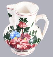 Kancsó virágmintával. Apátfalva, 19. sz. második fele, sérüléssel, felületi hibával, m: 18 cm