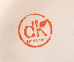 Plasztikus citrom díszítéssel citrustartó edény, jelzett, hibátlan, m: 30 cm