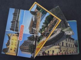 100 db MODERN színes magyar város képeslap (Budapest nélkül) / 100 modern coloured Hungarian town postcards (without Budapest)