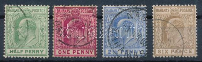 Bahamák 1906 Mi 30-33 (Mi EUR 120,-)