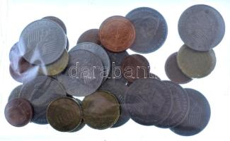 Német Szövetségi Köztársaság 1989-1994. 2M Cu-Ni (12xklf) + 2002. 1c-20c (24xklf) T:AU-VF patina
Ge...