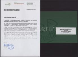 2022 Bélyegnap (95.) - 100 éve született Vertel József sor FDC-n alkalmi bélyegzéssel, a Magyar Post...