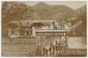 1909 Kisszedres, Szudrics, Sudrigiu (Belényes, Beius; Bihar); Willgerodt Művek Erdőipar Betéti Társaság / forestry works, wood industry. photo (EK)
