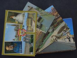 100 db MODERN megíratlan európai város képeslap / 100 modern unused European town postcards