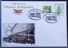 38 db vasút / vonat motívum képeslap, emléklap, boríték, postai levél, közte Vasúttörténeti park, va...