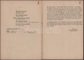 1964 Bp., a Budapesti Fővárosi Bíróság elnöke felhívására Dr. Cieslár Viktor (1924-1978) bíró, tanác...
