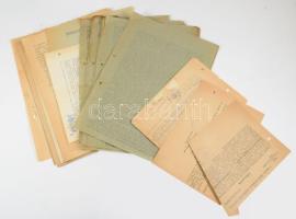 1947-1950 Vesztegetési ügy iratai: jegyzőkönyvek, ügyvédi meghatalmazás, idézés, stb.