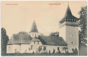 Vajdahunyad, Hunedoara; Szent Miklós ortodox templom. Adler fényirda (Szászváros) 1907. / Orthodox church (apró szakadás / tiny tear)