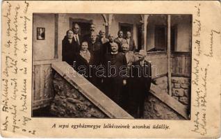 1942 Uzonka, Uzonkafürdő, Ozunca; A sepsi református egyházmegye lelkészeinek uzonkai üdülője / holiday resort of the Sepsi Calvinist Diocese (EB)