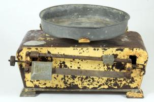 Luxus Super háztartási mérleg, kopással, sérüléssel, 32x19 cm