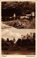 1944 Alsógöd (Göd), Zsuzsi-forrás, Huzella nyaraló (EK)