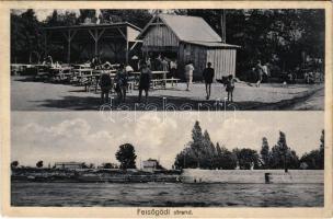 Felsőgöd (Göd), strand, partfal (EK)