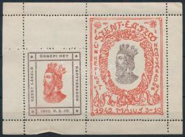 1942 Szent László ünnepi hét Nagyváradon emlékív