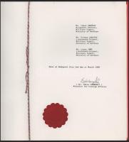 1989 Bp., az 1989. március 6-án Bécsben rendezett Európai Biztonsági és Együttműködési Értekezlet (E...