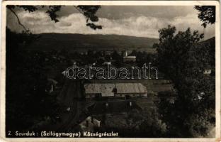 Szurduk, Surduc (Szilágy megye, Salaj); községrészlet, látkép / view (fl)