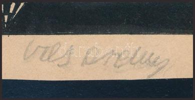 Vasarely jelzéssel: Kompozíció. Vegyes technika, papír. 25x16 cm