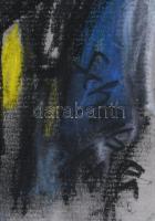 Scheiber H jelzéssel: Forgatag. Vegyes technika, papír. 42x29,5 cm