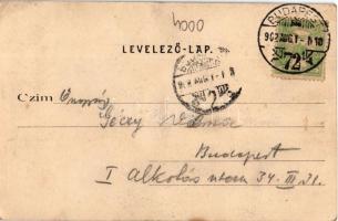 1902 Budapest XIV. Ős-Budavára a Városligetben. Divald Károly 662. sz. (EK)