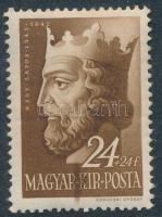 1942 Királyok 24f(+24)f barna festékcsík az R és K betű között