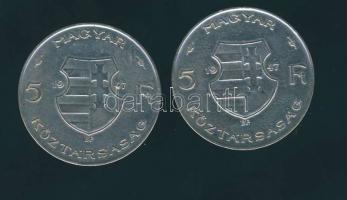 1947. 5Ft Ag "Kossuth" (2x) T:1/2 ph