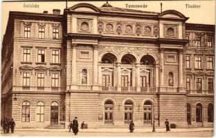 Temesvár, Timisoara; Színház. Moravetz Testvérek kiadása / Theater / theatre