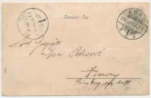 1905 Arad, Szabadság tér, piac, Limbeck János üzlete, Dr. Vajda fogorvosi műterem / square, market, ...