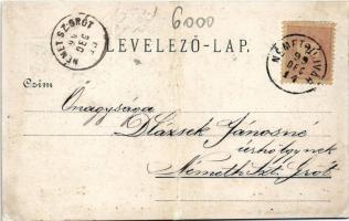 1899 Németújvár, Güssing; Szent Ferenc-rendi zárda, Római katolikus iskola, Izraelita templom, zsina...