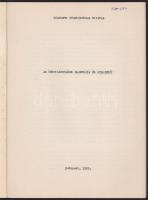 Az öngyilkosságok alakulása és jellemzői. Központi Statisztikai Hivatal. Bp., 1985. Papírkötésben, j...