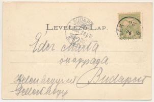 1905 Borszék, Borsec; Csíky és Excelsior villa / villas (EK)