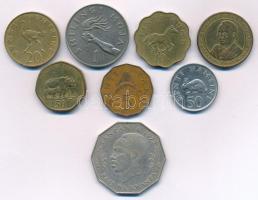 Tanzánia 1966-1996. 5s-100Sh (8xklf) T:AU-VF
Tanzania 1966-1996. 5 Senti - 100 Shilingi (8xdiff) C:...