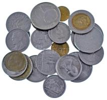 Thaiföld vegyes, 20db-os érmetétel, közte több emlékpénz T:AU-F Thailand mixed, 20pcs coin lot, within commemorative coins C:AU-F