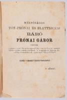Hazslinszky Frigyes: Éjszaki magyarhon viránya. Füvészeti kézikönyv. Írta - -, eperjesi tanár több t...