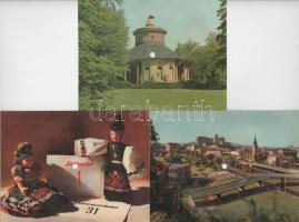 3 db MODERN Colorvox hanglemez: Budapest, Berlin, Boldog Újévet! / 3 modern Colorvox record postcards