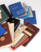 Nagy igazolvány hagyaték, kb 30db vegyes régi és új igazolvány